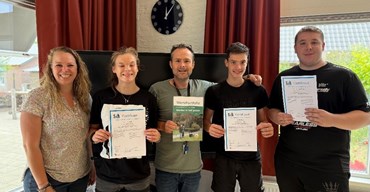Geslaagd voor SVA-Groen